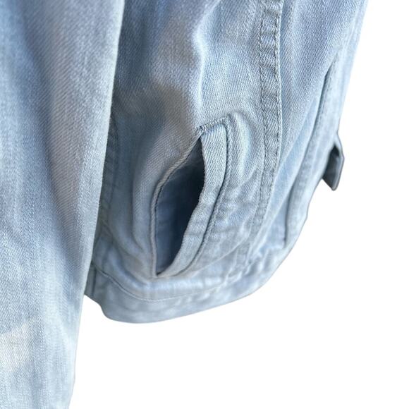 GAP 1969 women’s XS DENIM JACKET, TWO SHADES OF BLUE - Picture 4 of 8